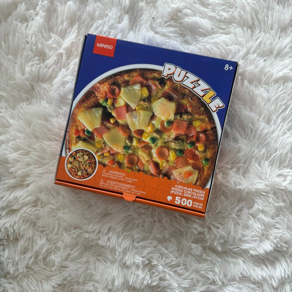 brand new unopened pizza puzzle